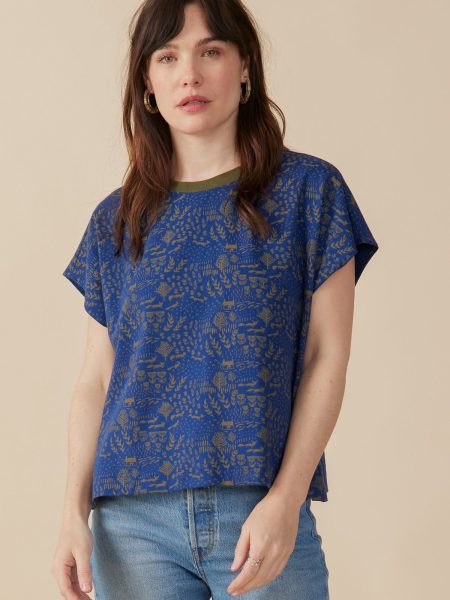 Caitlin Top - Cobalt Foxes